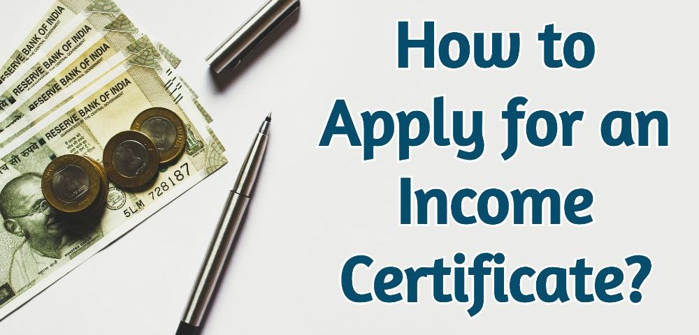 what is the meaning of income certificate