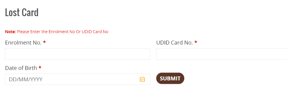 UDID Card