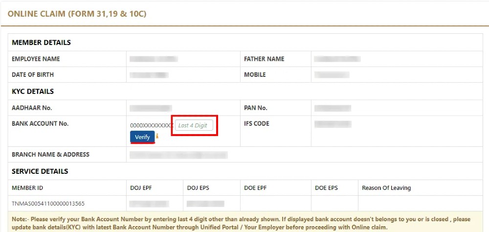 EPF Withdrawal